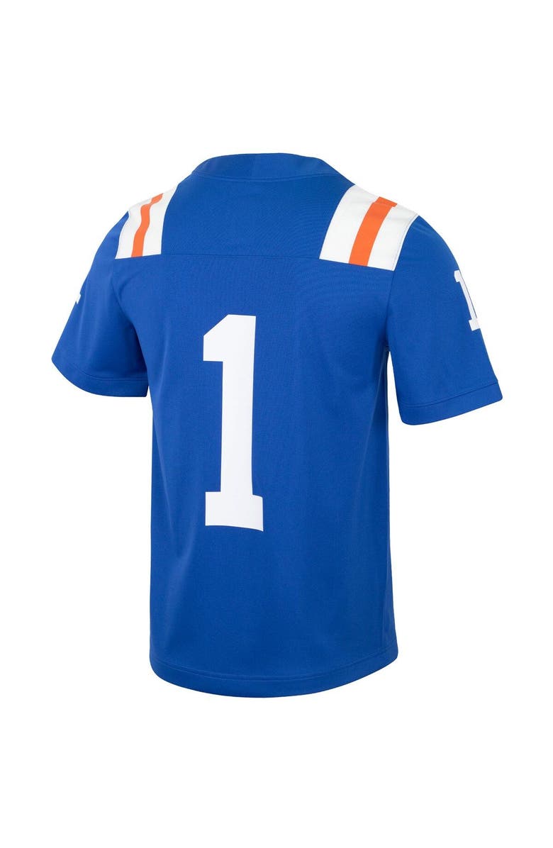 Jordan Brand Men's Jordan Brand #1 Royal Florida Gators Throwback Replica Jersey, Alternate, color, 