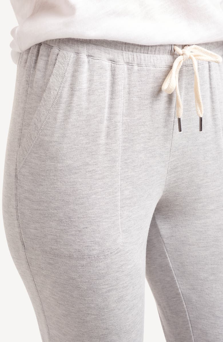 Splendid Supersoft Joggers, Alternate, color, Heather Grey