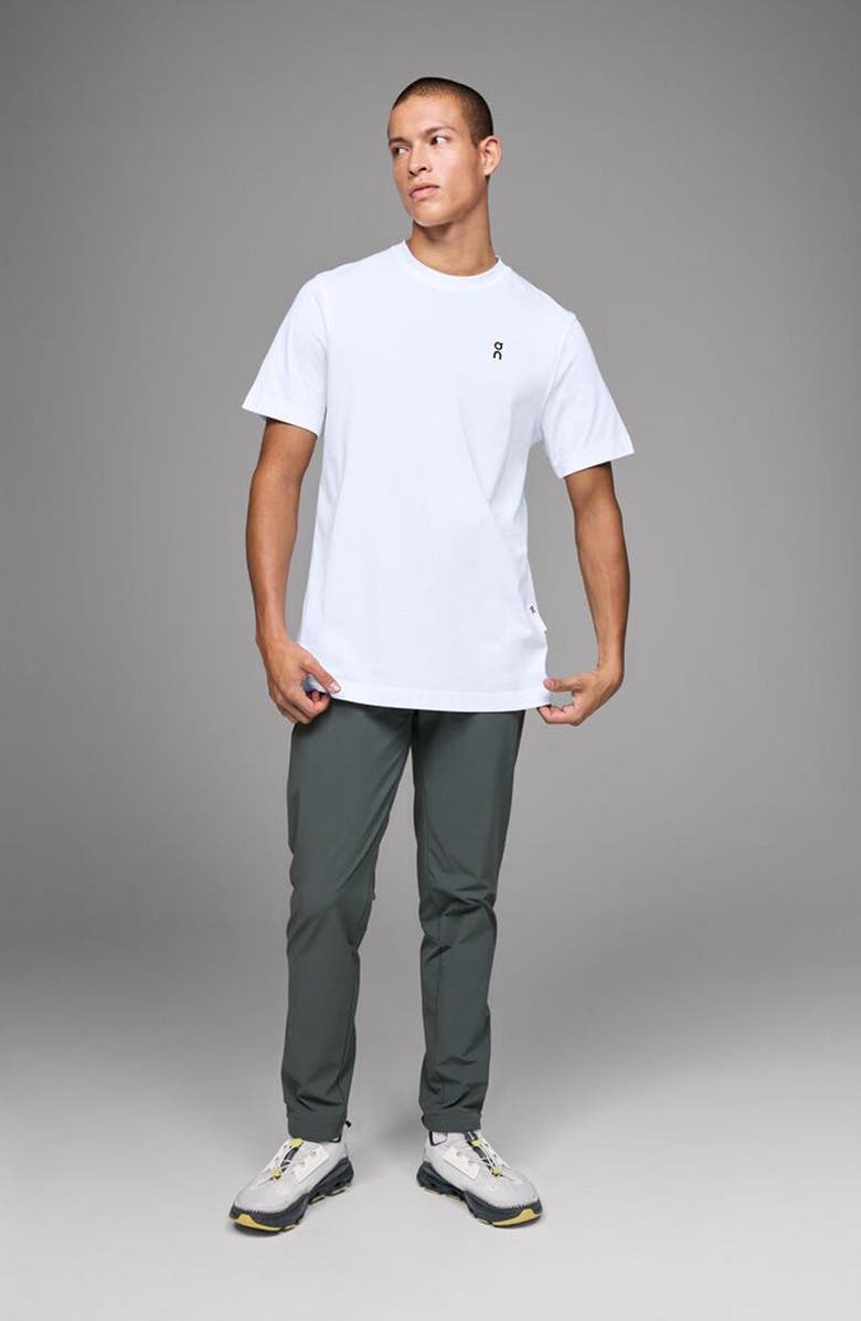 On Organic Cotton T-Shirt, Alternate, color, White