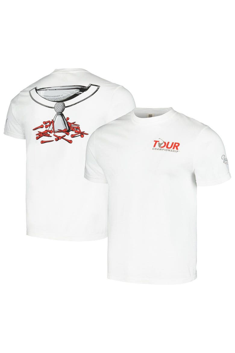 Men's Barstool Golf  White TOUR Championship Trophy T-Shirt, Main, color, White