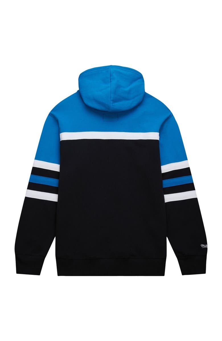 Mitchell & Ness Men's Mitchell & Ness Black/Blue Minnesota Timberwolves Head Coach Pullover Hoodie, Alternate, color,