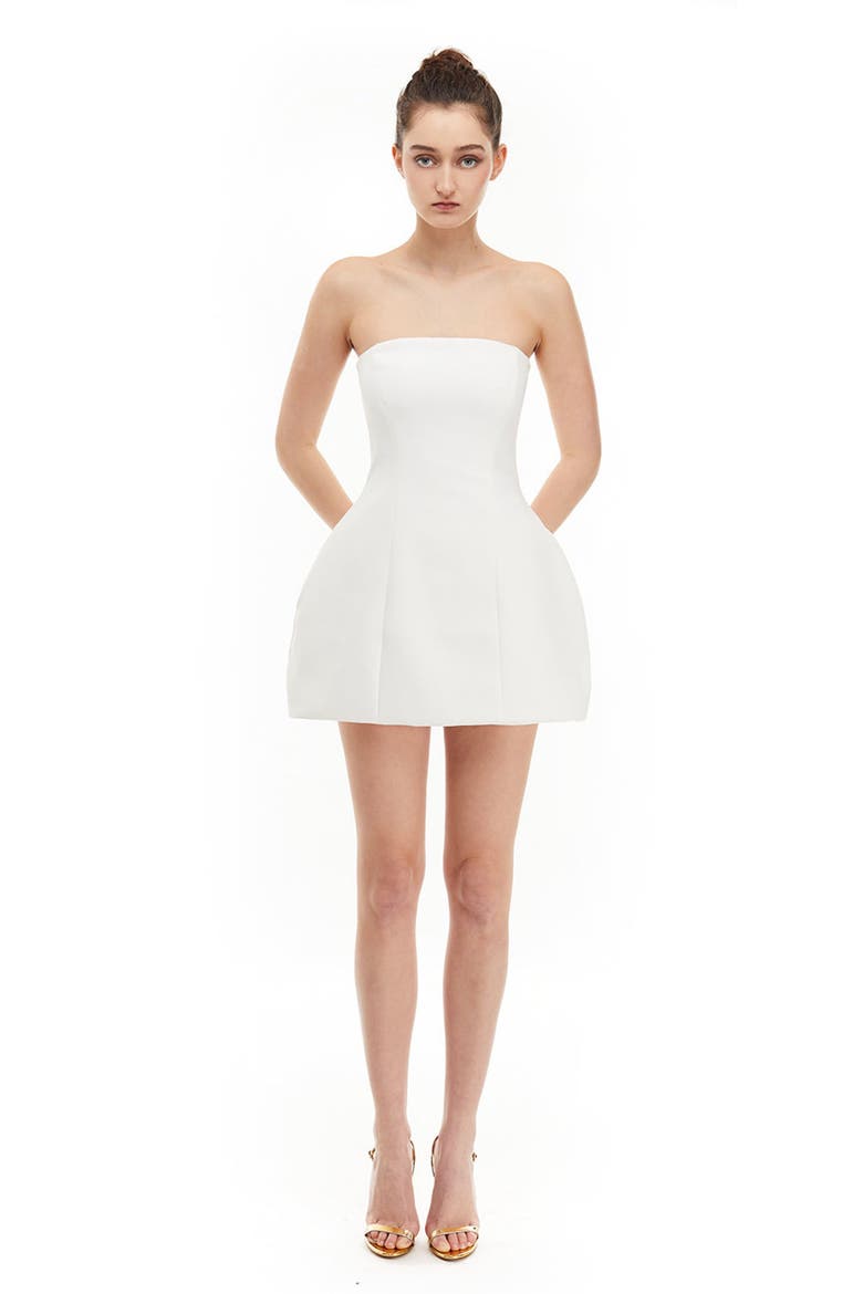Marigold Dresss, Alternate, color, White