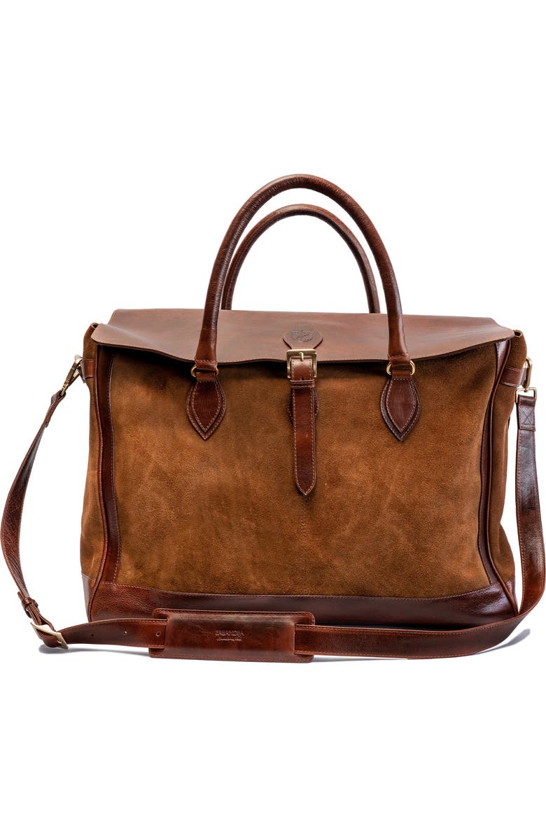 SABANDIJA Master Weekender Bag, Main, color, Tobacco