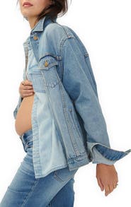 HATCH Collection The Classic Maternity Jean Jacket
