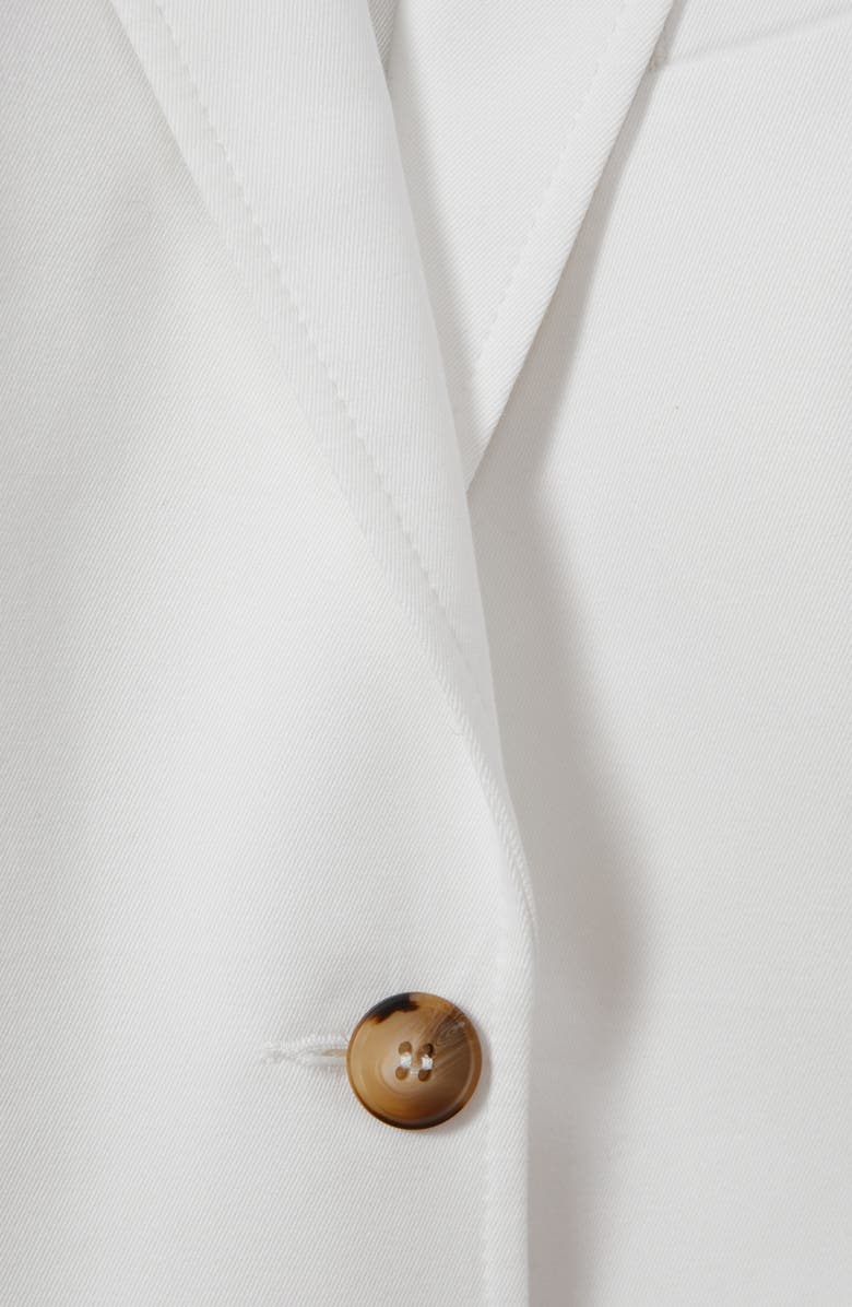 Reiss Harper Cotton Jacket, Alternate, color, White
