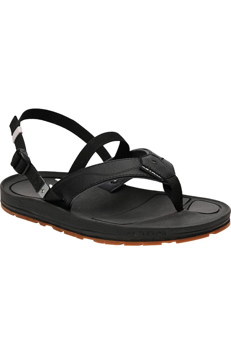 ASTRAL Filipe Flip Flop - Men's, Alternate, color, Space Black