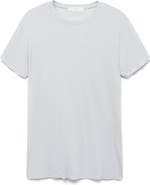 MANGO Garment Wash Modal Sleep T-Shirt