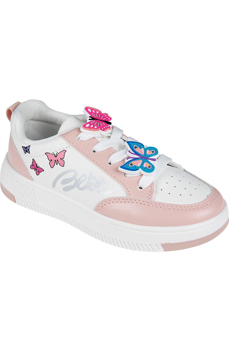bebe Kids' Butterfly Court Sneaker, Main, color,