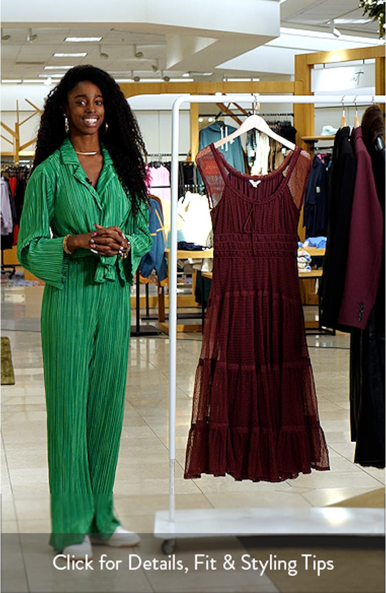 Tulle Maxi Dress, sales video thumbnail