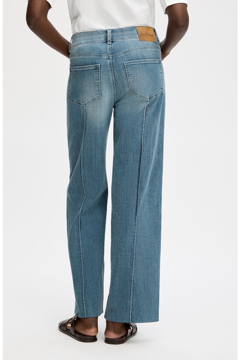 High Waist Wide Leg Trouser Jeans, Alternate, color, POPPY INDIGO WASH