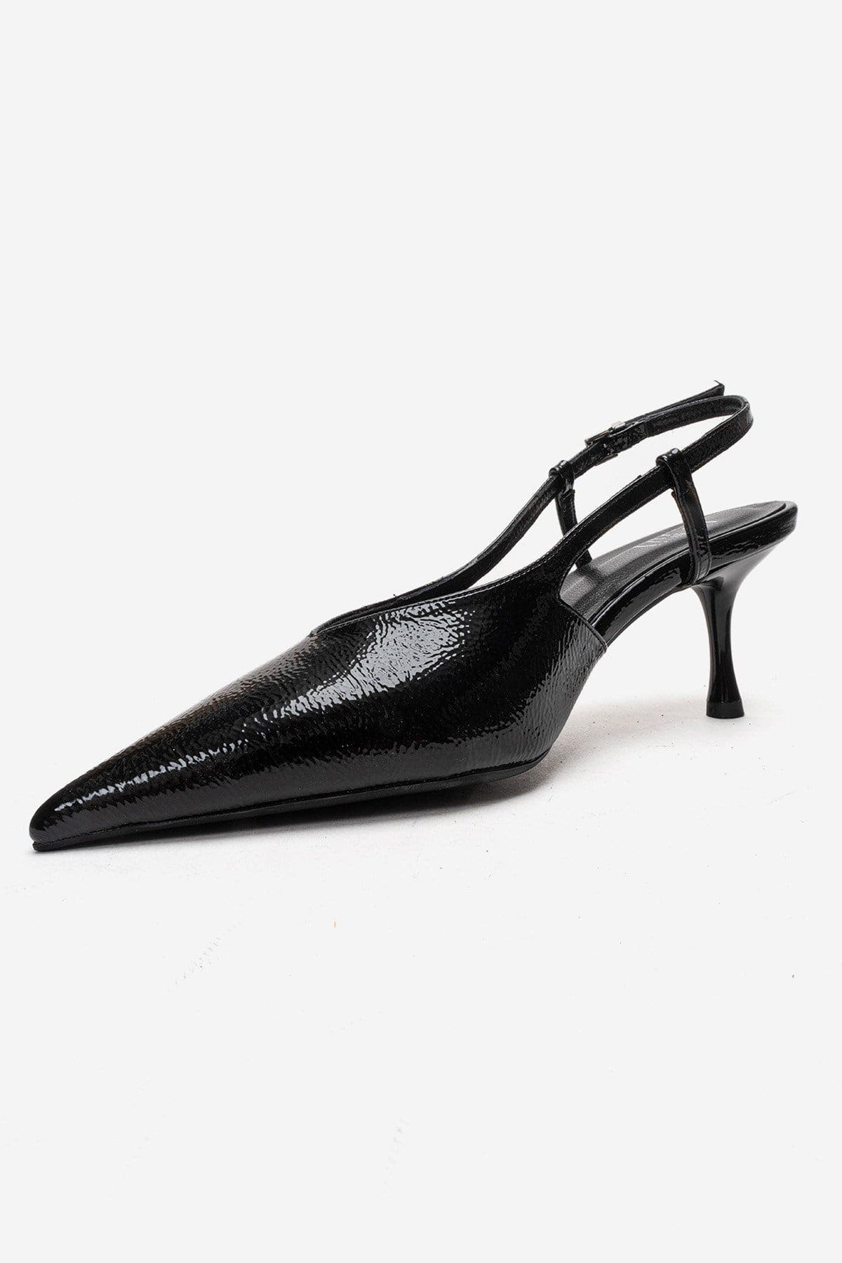 Prologue Shoes Irena Pointed Toe Pump, Alternate, color, Black