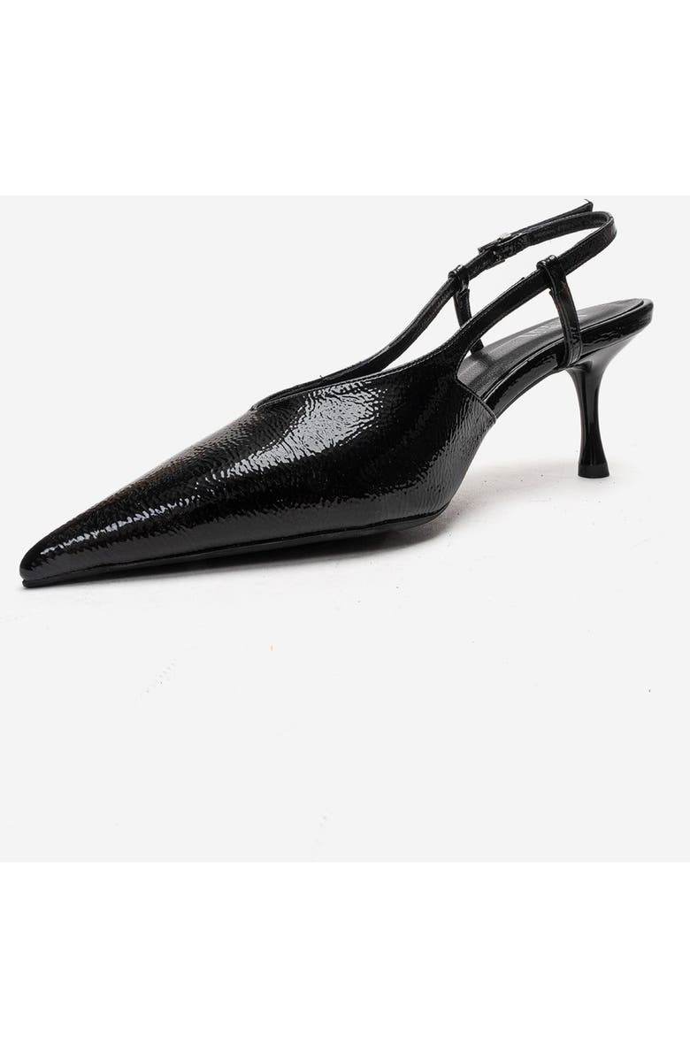 Prologue Shoes Irena Pointed Toe Pump, Alternate, color, Black