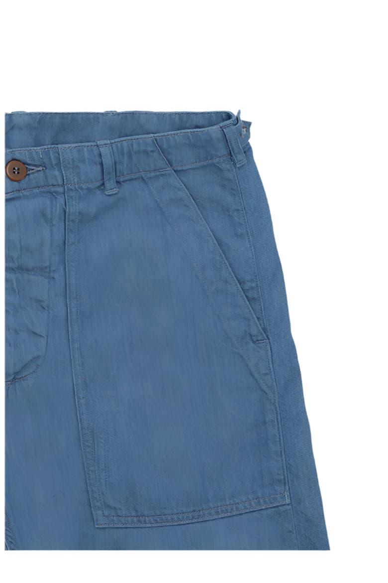 Japanese Denim Fatigue Trousers, Alternate, color, SKY