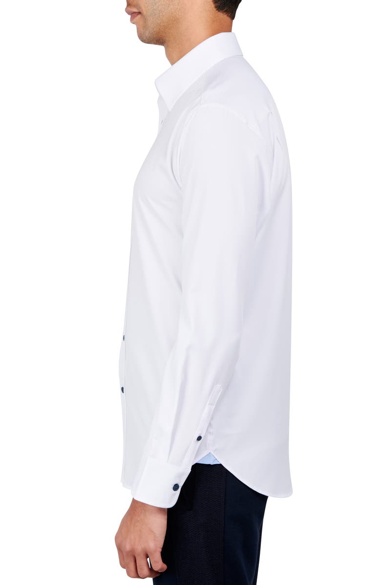 W.R.K Regular Fit Solid Performance Dress Shirt, Alternate, color, White