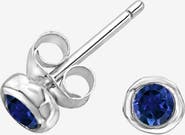 Dower & Hall 3mm Blue Sapphire Dewdrop Studs