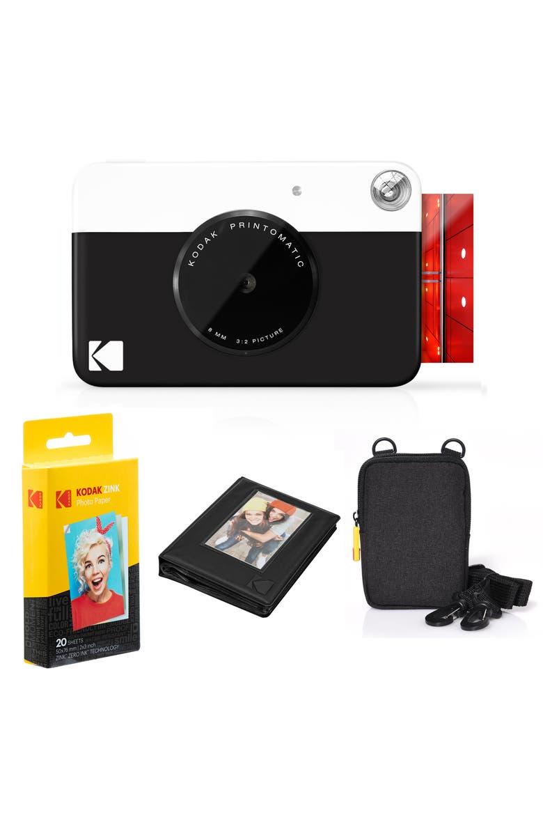 Printomatic Camera Bundle, 20 Sheets, Main, color, Black