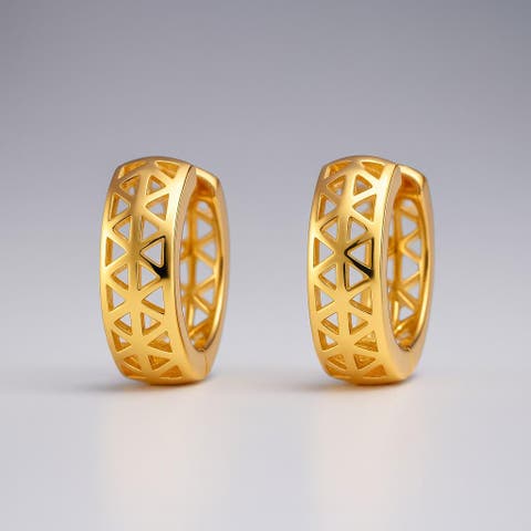 The Lancaster Filigree Hoops