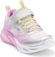 SKECHERS Kids' Cosmic Glow Light-Up Sneaker