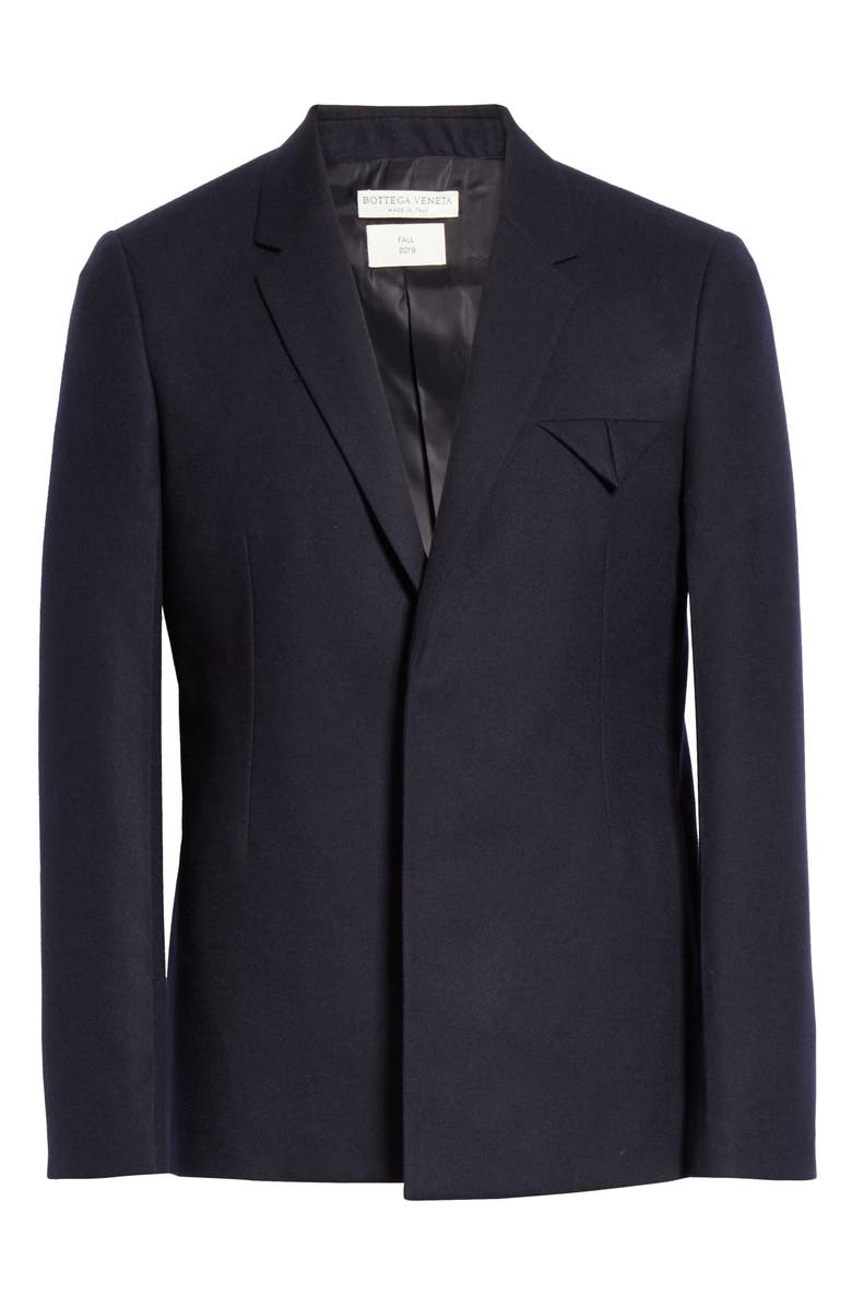 Bottega Veneta Wool Felt Blazer, Alternate, color, 
