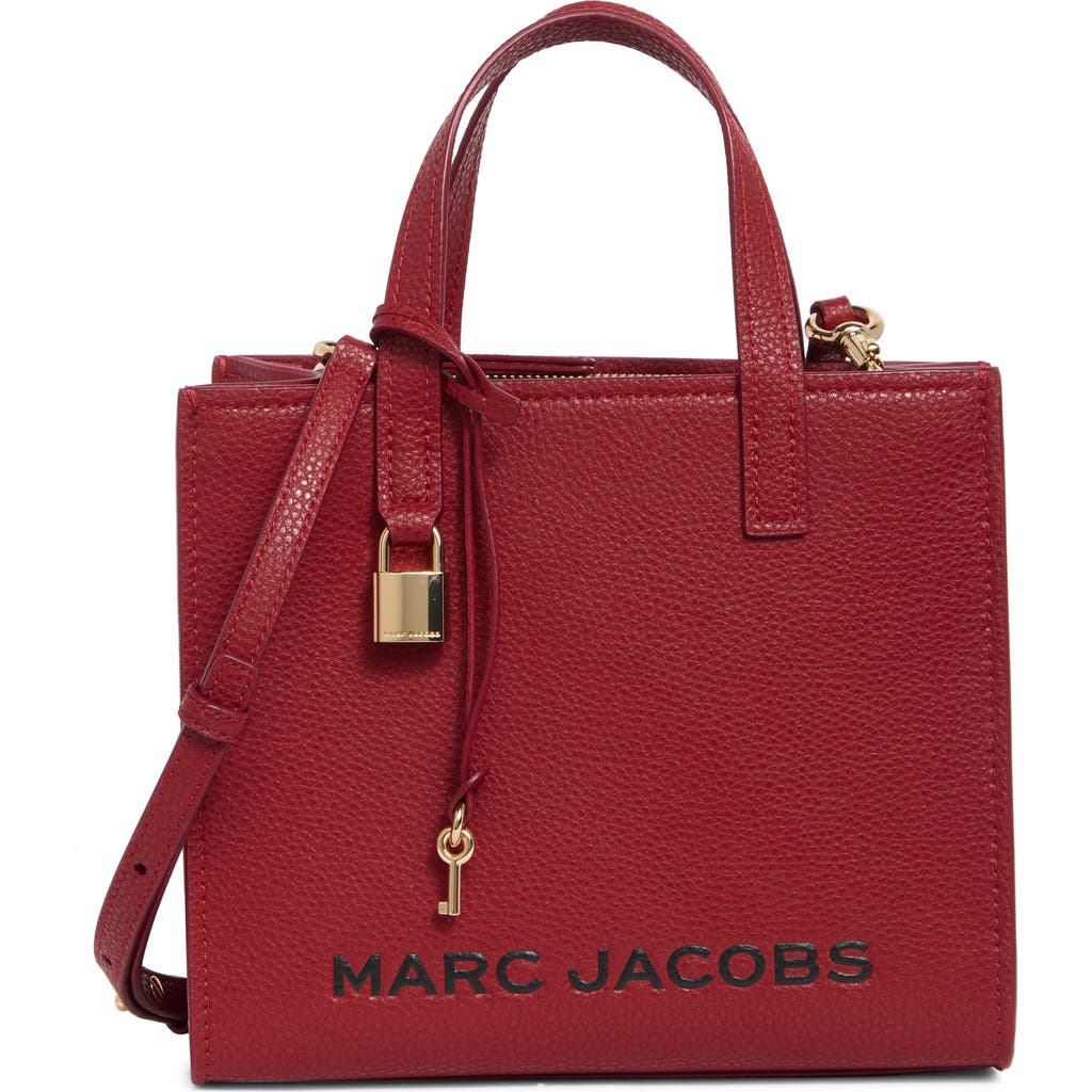 Marc Jacobs Mini Bold Grind Satchel In Red