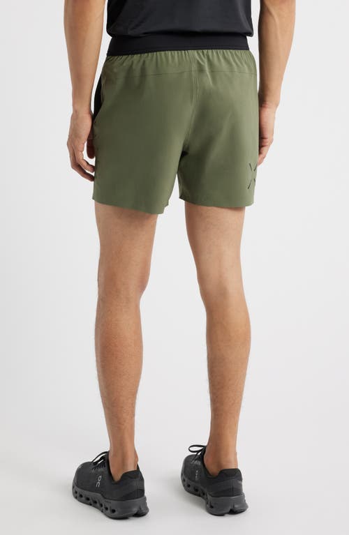 Ten Thousand Interval Unlined 5-inch Training Shorts In Green