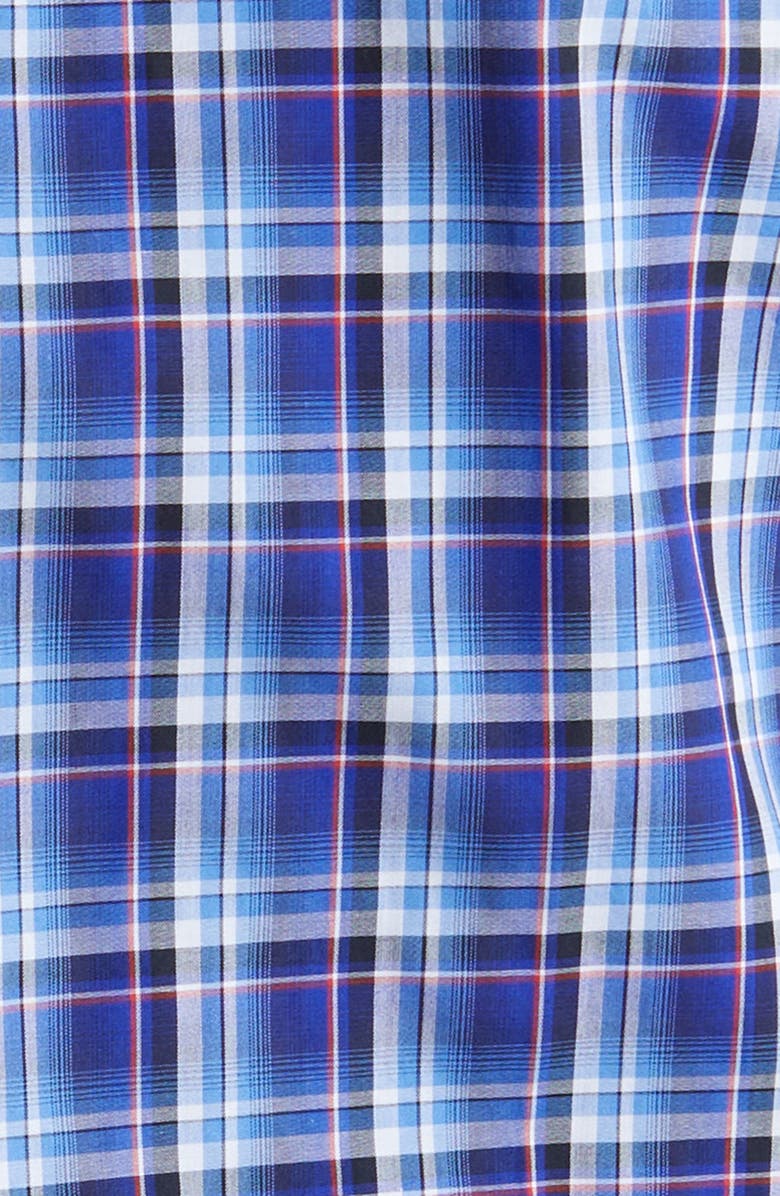 Scott Barber Plaid Button-Up Shirt, Alternate, color, 