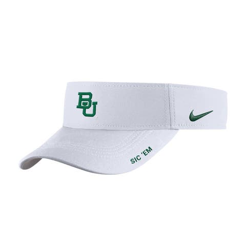 Men's Nike White Baylor Bears On-Field Softball Authentic Ace Performance Adjustable Visor