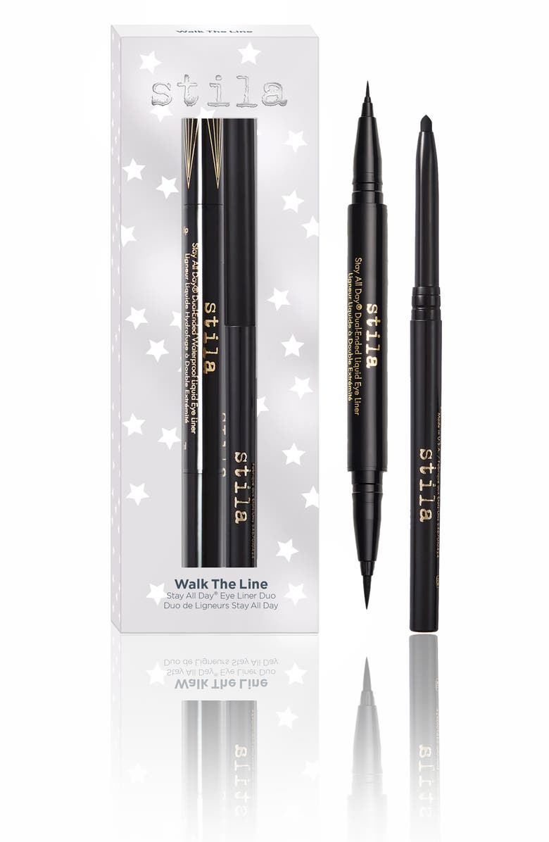 Stila Walk The Line Stay All Day<sup>®</sup> Eyeliner Duo (Nordstrom Exclusive) $54 Value, Main, color,