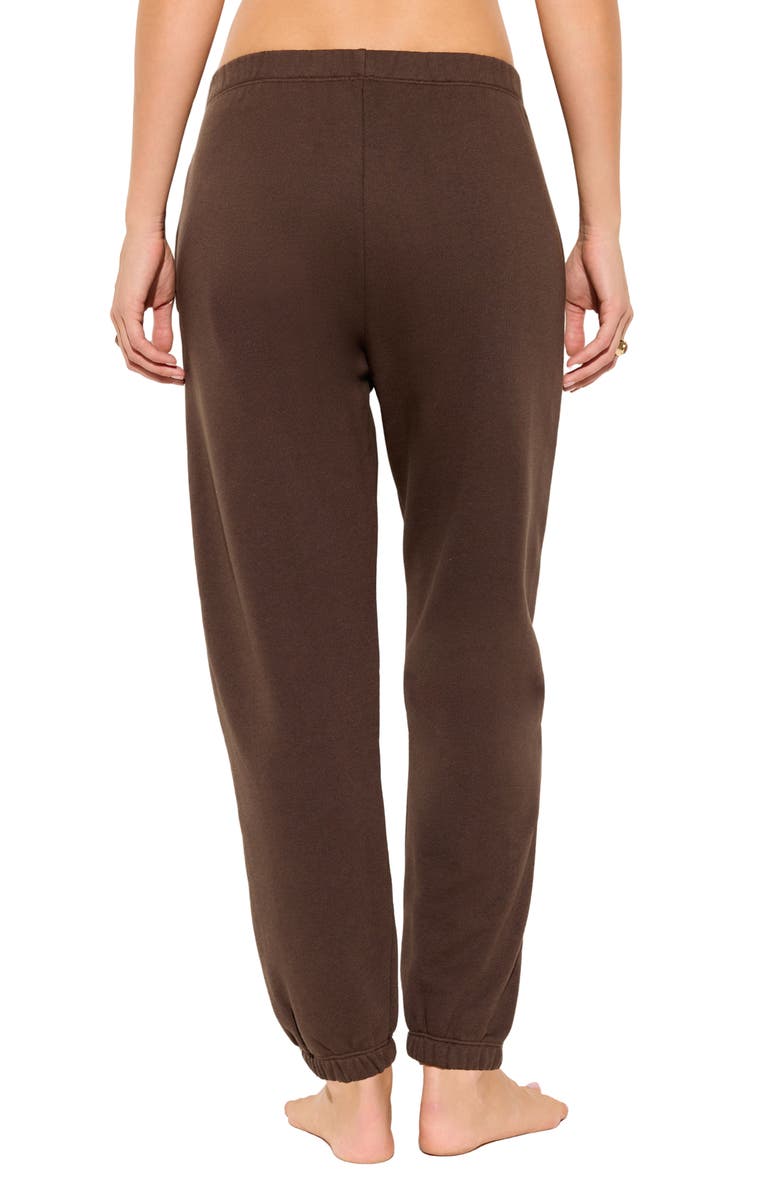 Spiritual Gangster Rise Eden Cotton Blend Sweatpants, Alternate, color, Coco