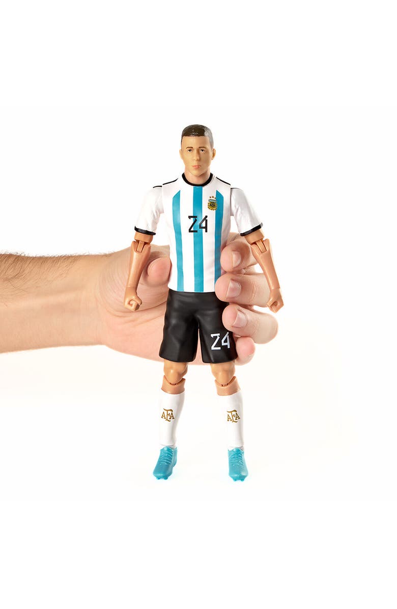 Banbo Toys SOCKERS Argentina AFA Enzo Fernández 8" Collectible Soccer Action Figure, Alternate, color, Blue