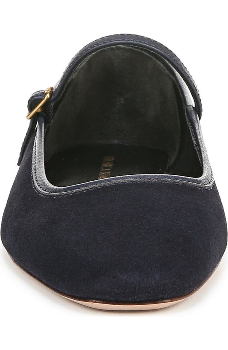 Veronica Beard Ellie Mary Jane Flat, Alternate, color, Eclipse