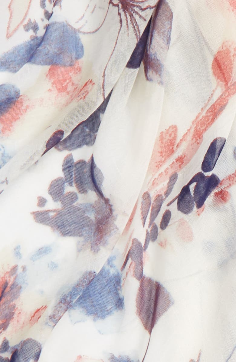 Nordstrom Wildflower Spray Scarf, Alternate, color,