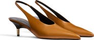 Khaite Bella Kitten Heel Slingback Pump
