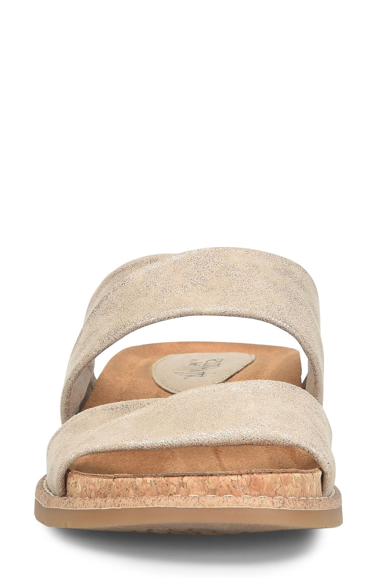 Gail Slide Sandal, Alternate, color, BAYWATER