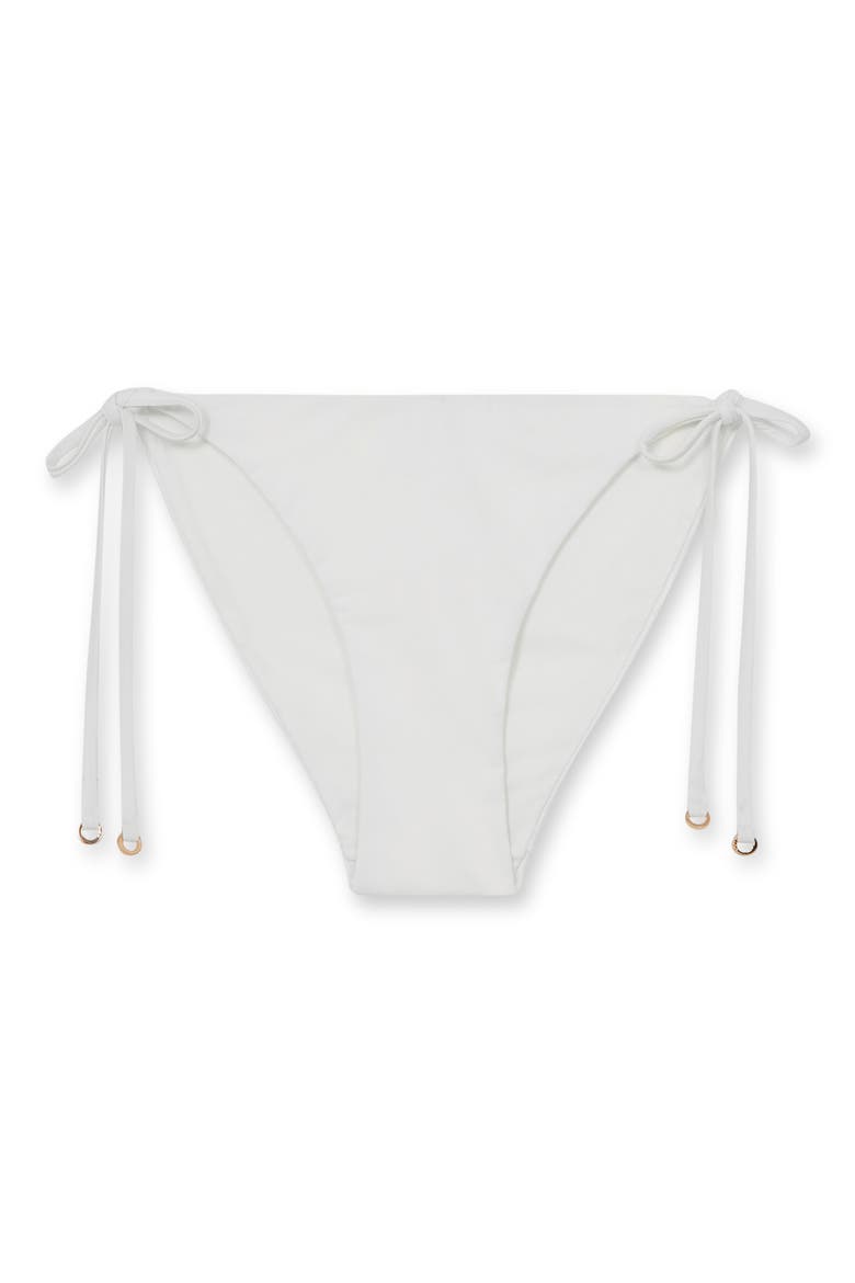 Riah Hipster Bikini Bottoms, Alternate, color, WHITE