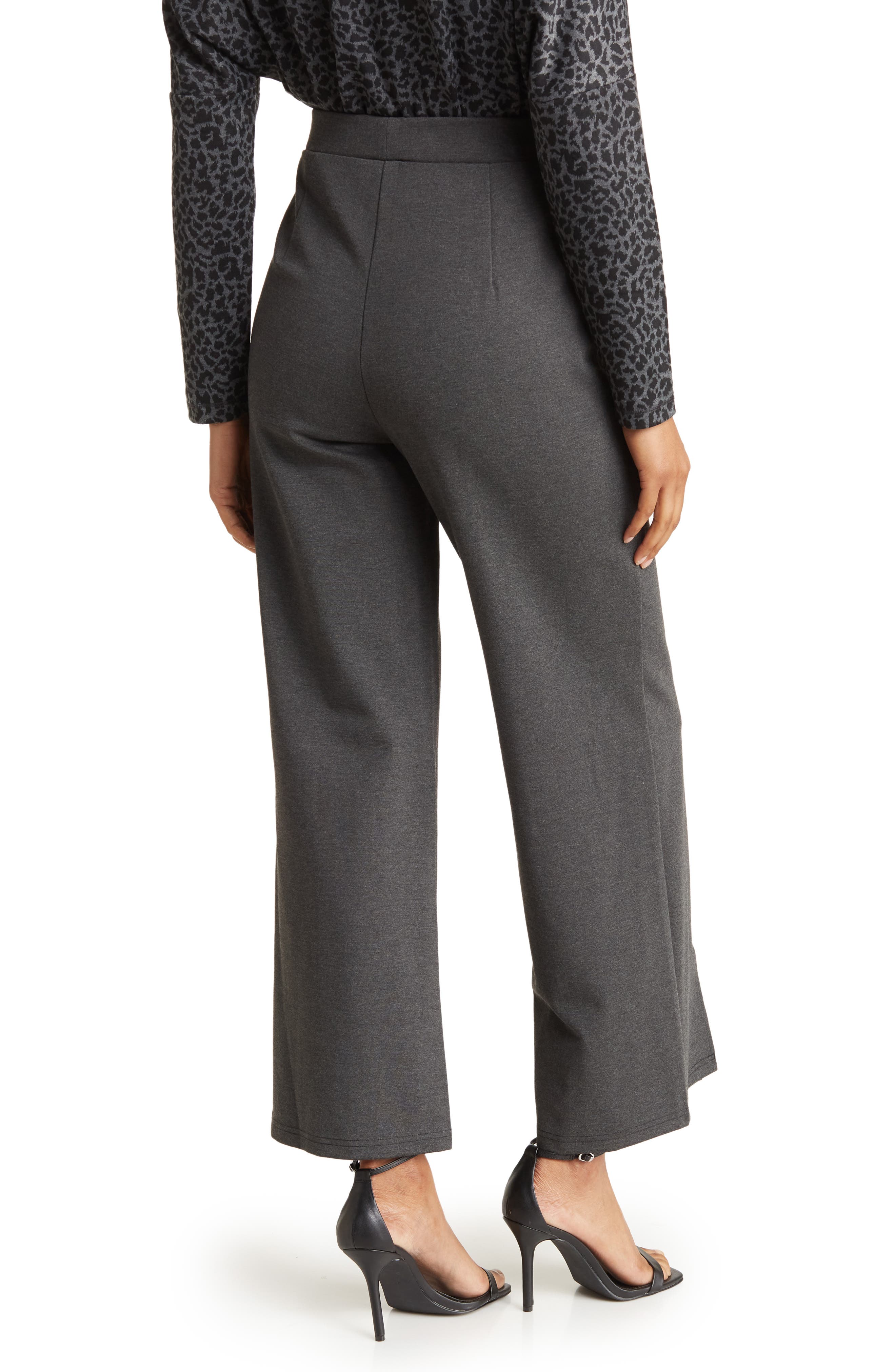 Slit Front Wide Leg Pants - image 2