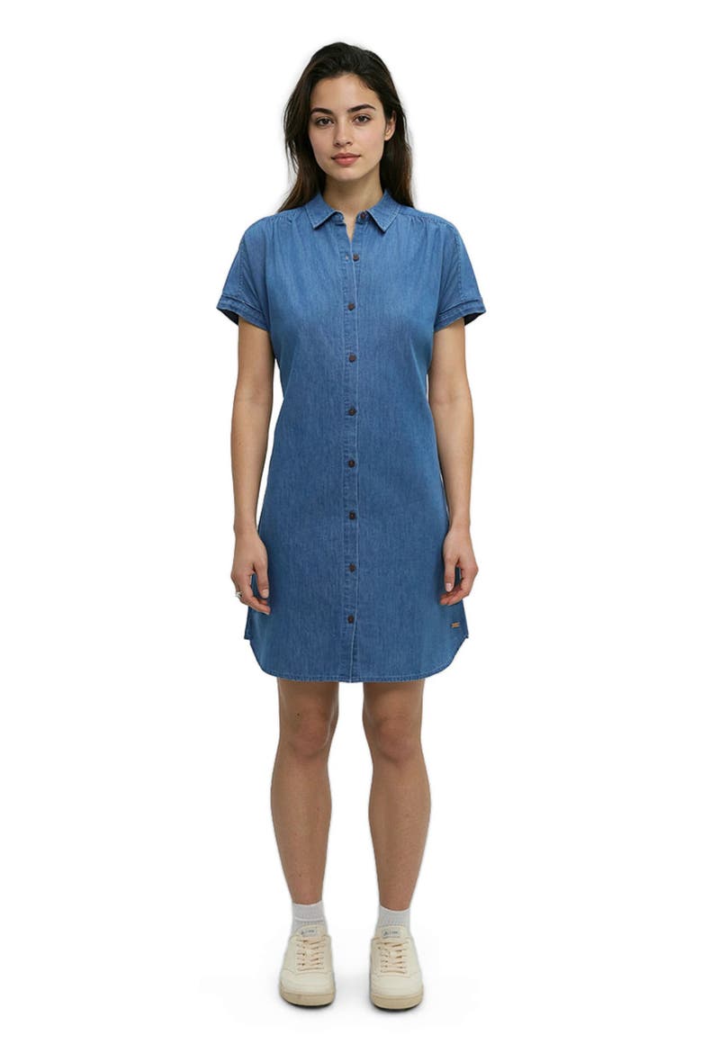 Tern Dress, Main, color, Mid Wash