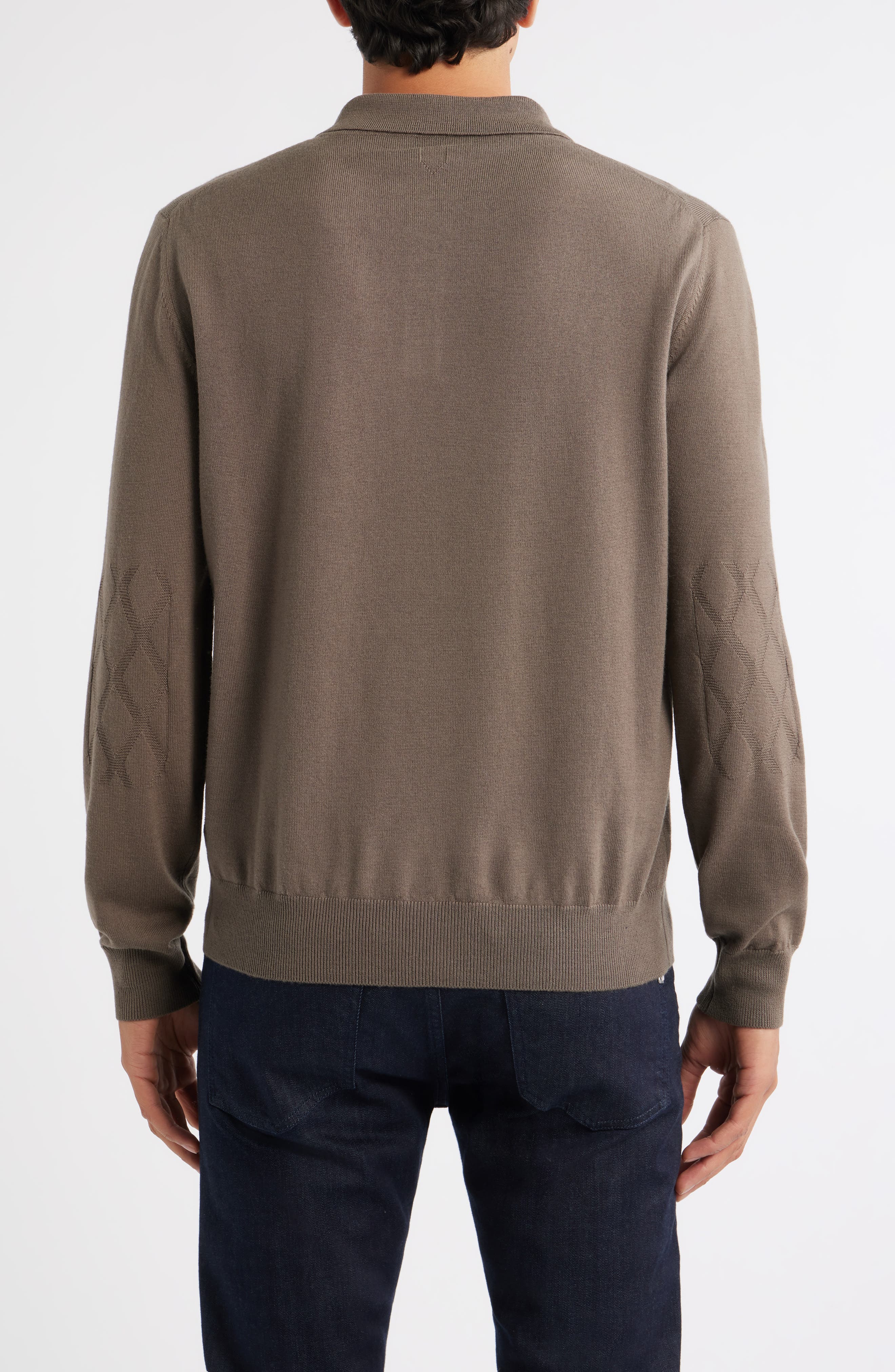 Wool Polo Sweater - image 2