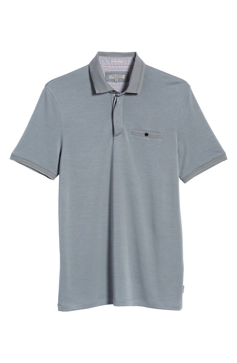 Ted Baker London Plaza Slim Fit Polo, Alternate, color, 