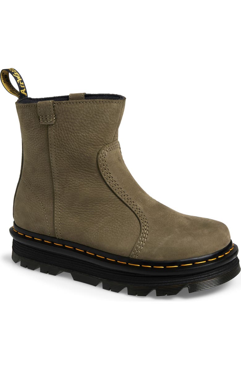 Dr. Martens Zebzag Rigger Boot, Main, color, Dms Olive