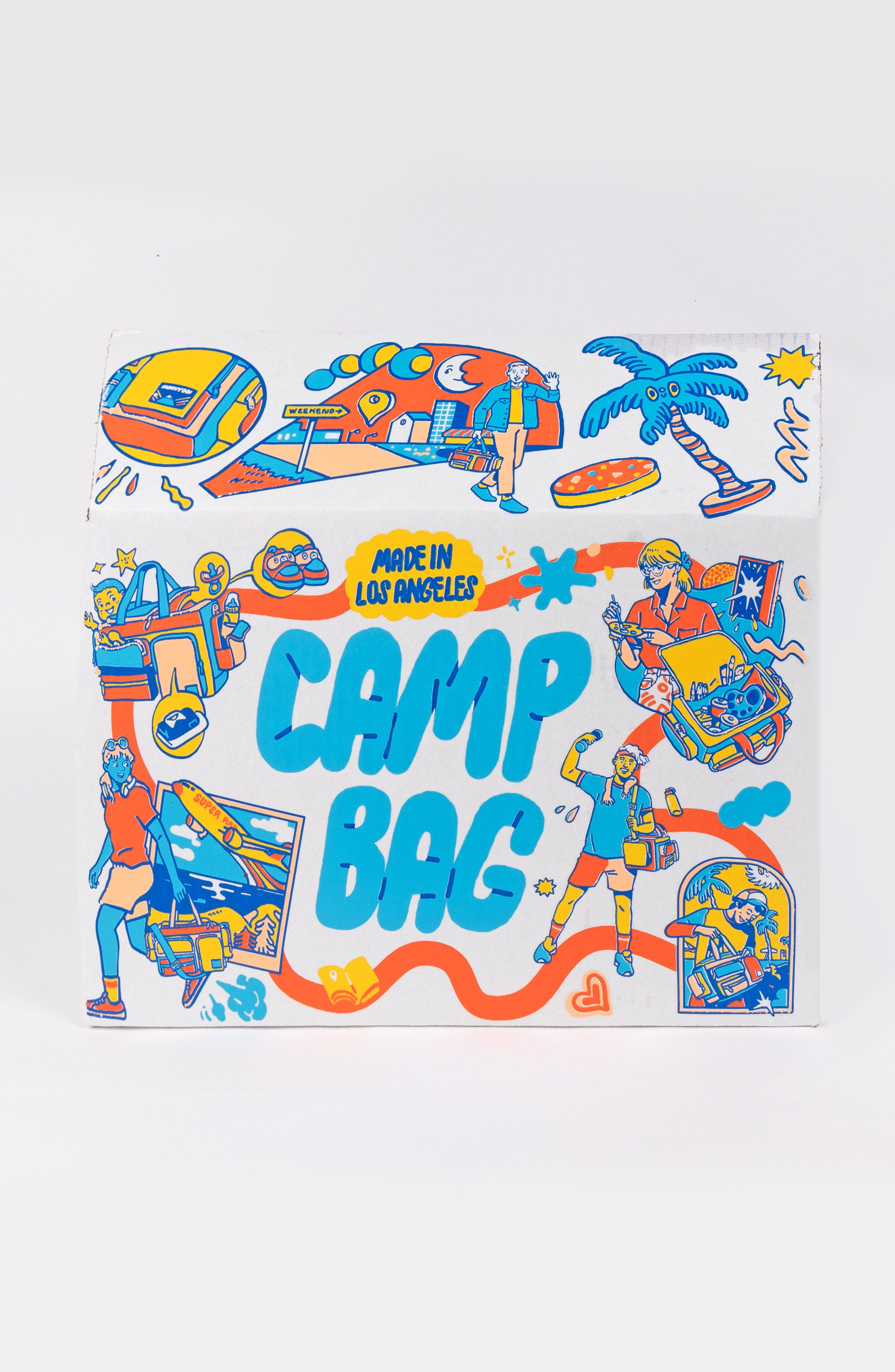 MOKUYOBI Camp Bag, Alternate, color, Camp Kawaii