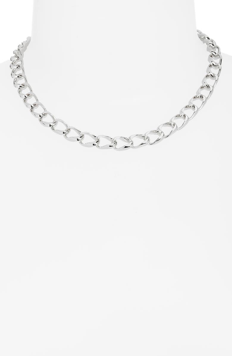 Nordstrom Demi Fine Chunky Chain Necklace, Alternate, color, 