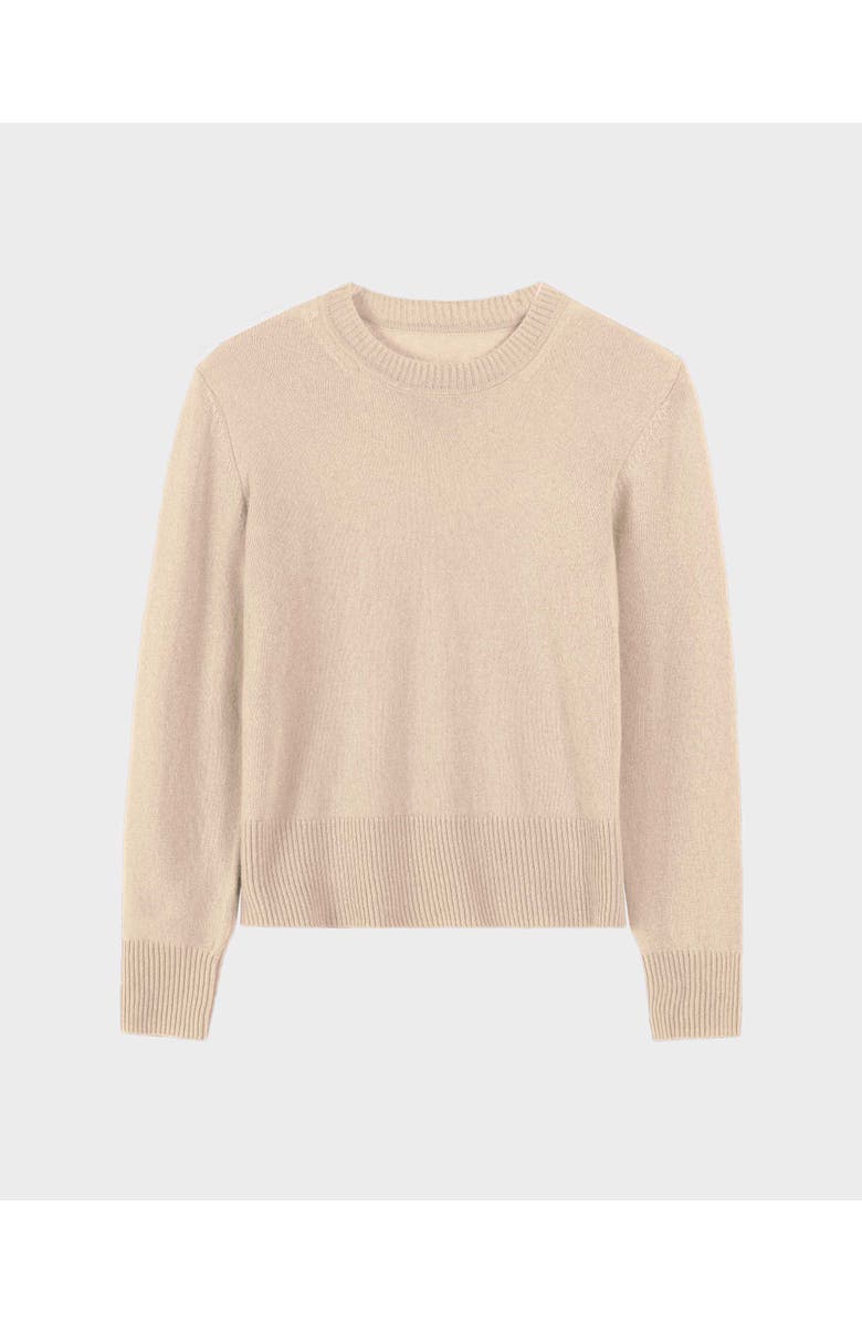 Kettlewell Cashmere Merino Blend Sweater, Alternate, color, Biscotti Marl