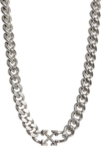 Off-White Arrow Pendant Chain Necklace | Nordstrom
