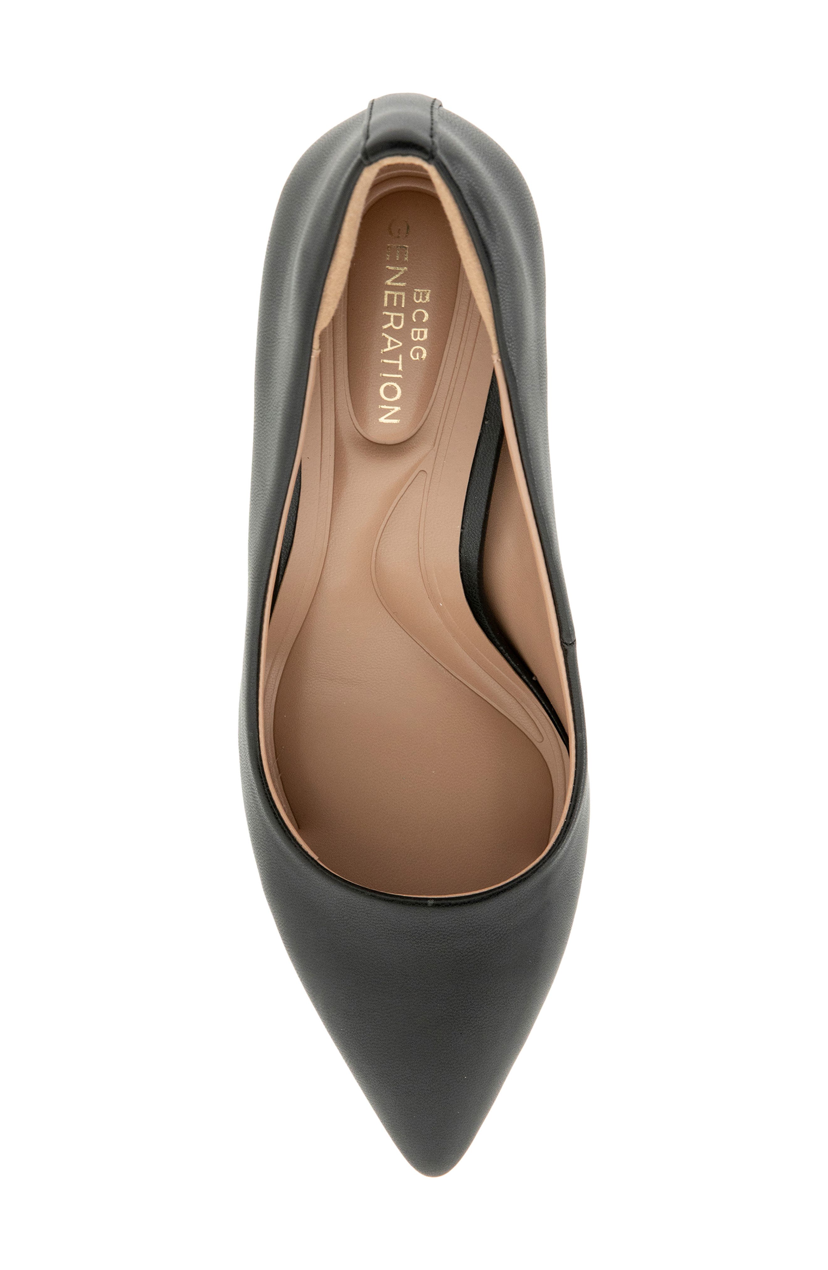 BCBGeneration Clara Pointed Toe Pump, Alternate, color, Black