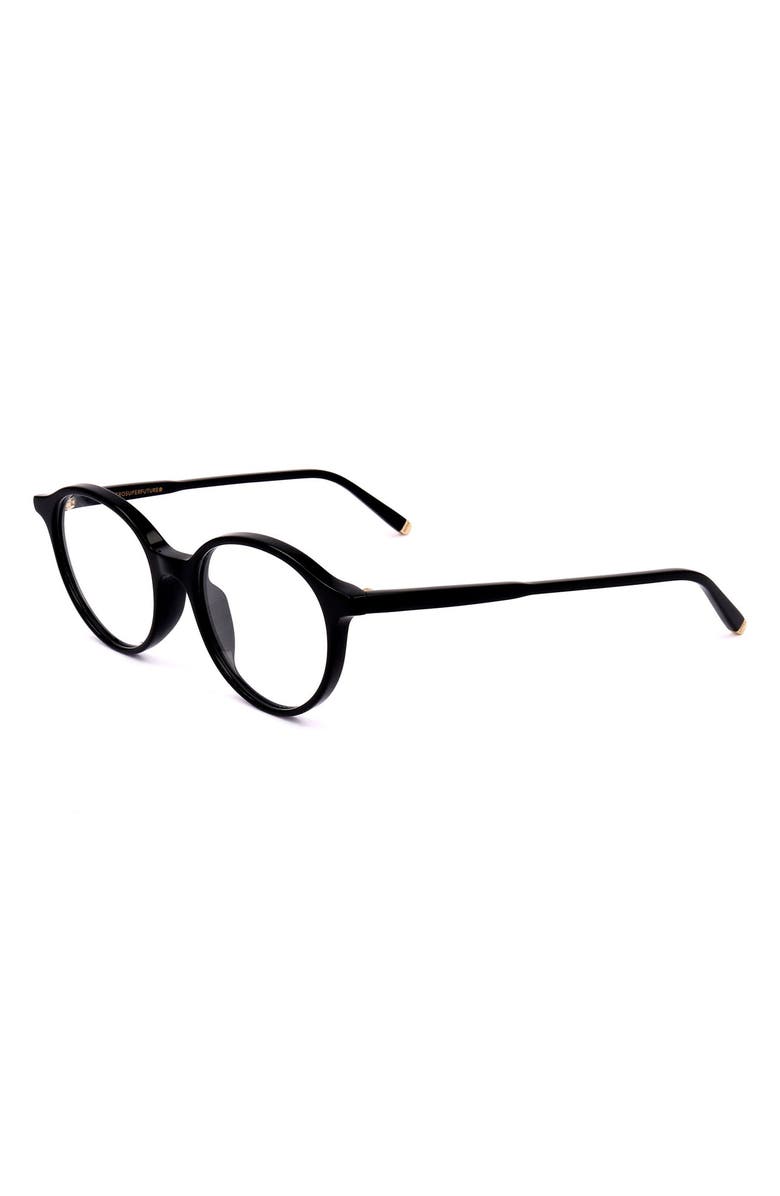 SUPER by RETROSUPERFUTURE<sup>®</sup> 54mm Round Optical Glasses, Alternate, color, Black