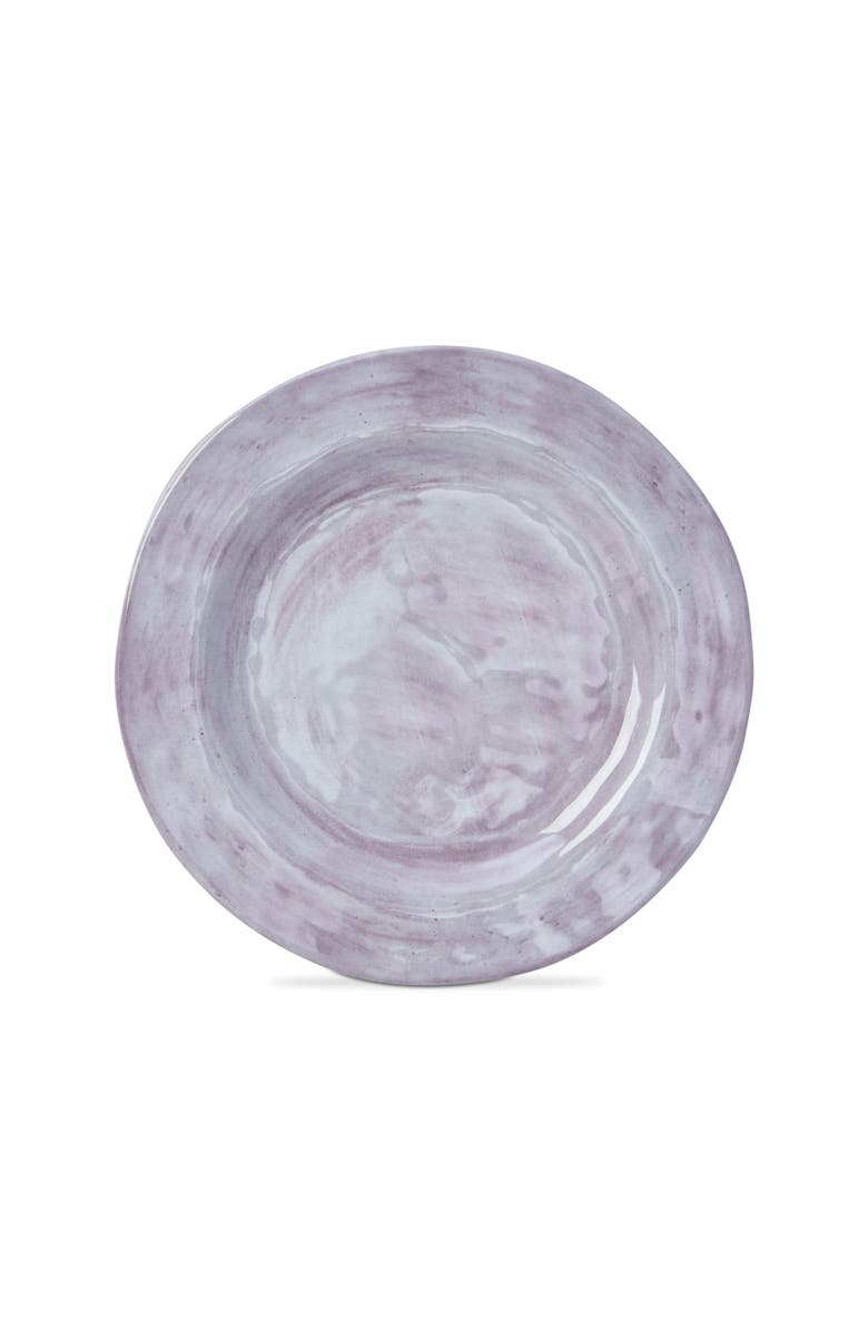 tag Merida Cracked Glazed Melamine Dinnerware Plate Green, Main, color, Off-White