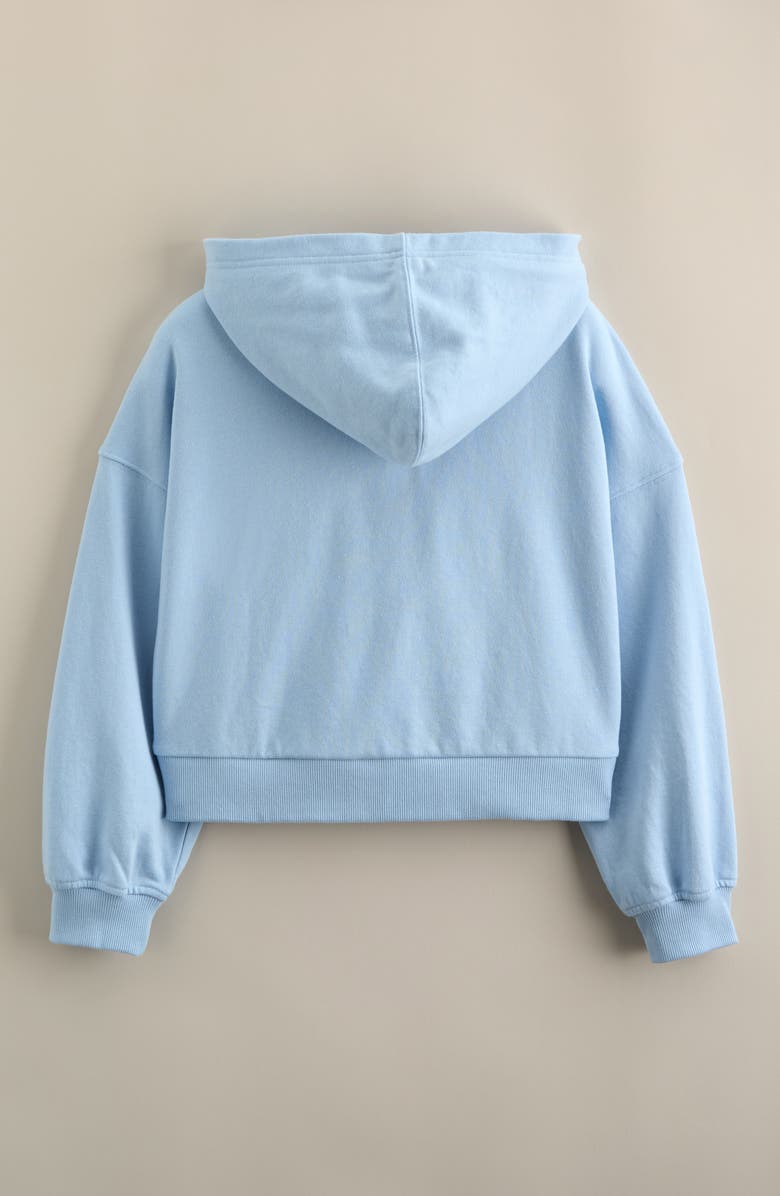 Treasure & Bond Kids' Boxy Hoodie, Alternate, color, Blue Falls