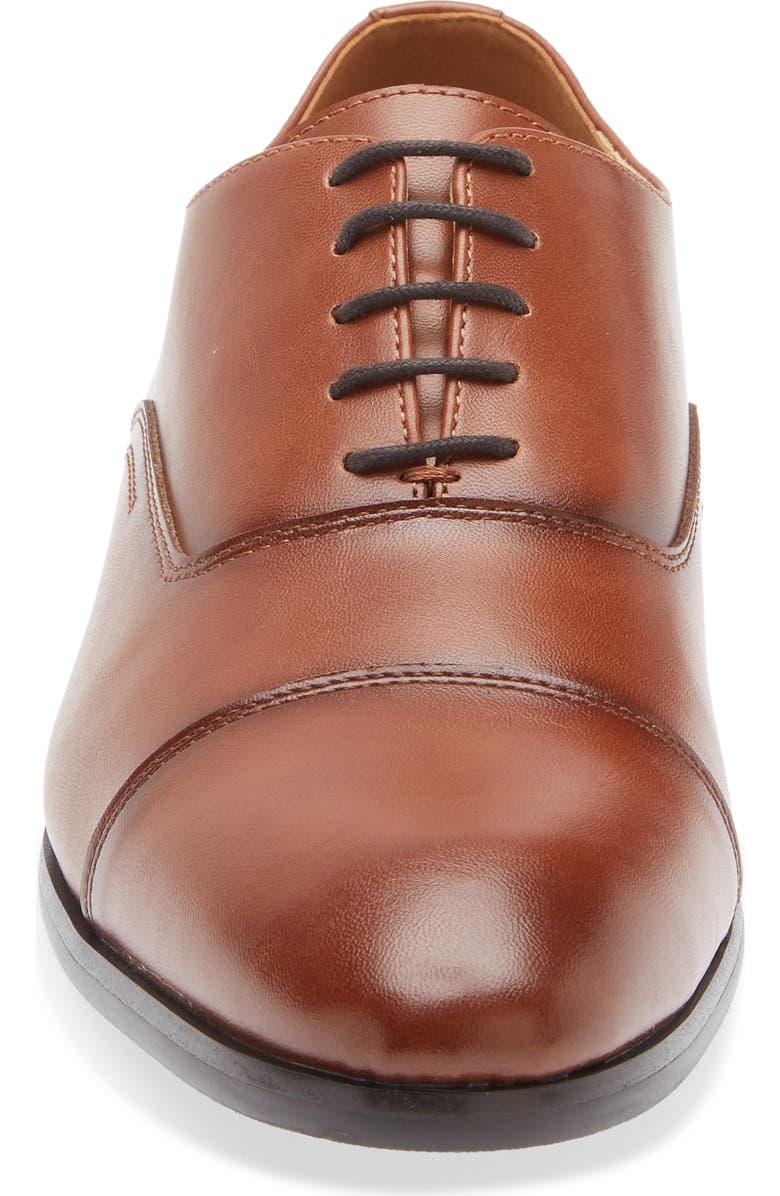 Abound Harry Cap Toe Derby, Alternate, color, Brown Patina