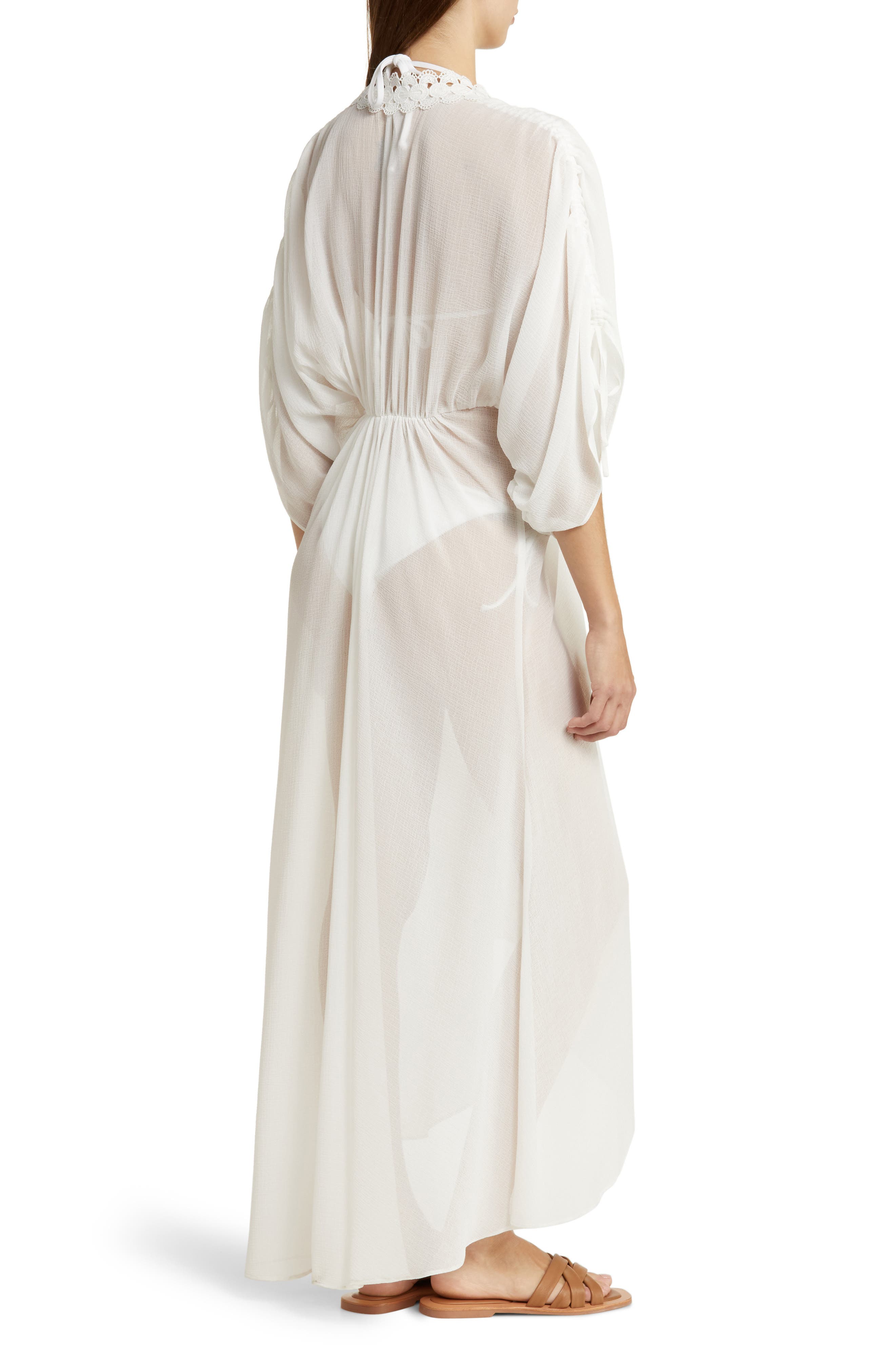 Raelynn Lace Trim Cover-Up - image 2
